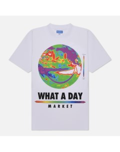Мужская футболка Smiley What A Day Market