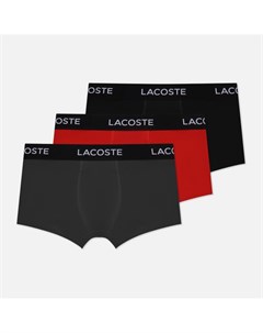 Комплект мужских трусов 3 Pack Iconic Waist Logo Lacoste