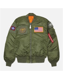 Мужская куртка бомбер MA 1 Flex Flight Alpha industries