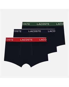Комплект мужских трусов 3 Pack Boxer Casual Contrast Waistband Lacoste