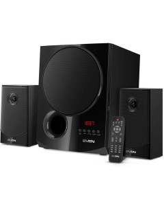 2 1 Колонки MS 2080 15 2 40W Bluetooth Black Sven