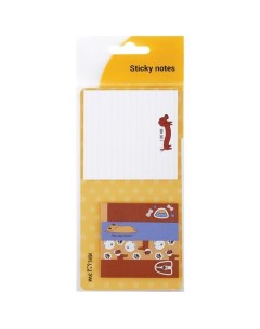Флажки закладки и самоклеящиеся блоки в наборе Cute dog 74х74мм 60 х15мм 25л MS_87538 Meshu