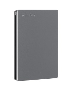 Внешний жесткий диск HDD Toshiba Canvio Slim 2 ТБ HDTD320ES3EA Серебряный