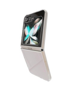 Чехол Crystal Case для Samsung Galaxy Z Flip 5 прозрачный Vlp