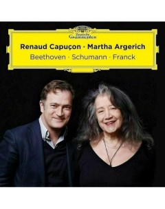 Классика Argerich Martha Capucon Renaud Beethoven Schumann Franck 2LP Deutsche grammophon intl