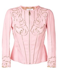 Versace collection приталенная куртка с декором в стиле барокко Versace collection