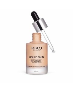 LIQUID SKIN SECOND SKIN FOUNDATION ЖИДКАЯ ТОНАЛЬНАЯ ОСНОВА С ЭФФЕКТОМ ВТОРОЙ КОЖИ Kiko milano