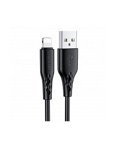 Кабель USB Lightning 8 pin 2 4A 1м черный BX48 6931474740946 Borofone