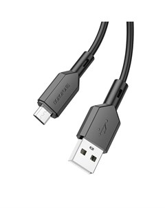 Кабель USB Micro USB 2 4A 1 м черный BX70 207877 Borofone