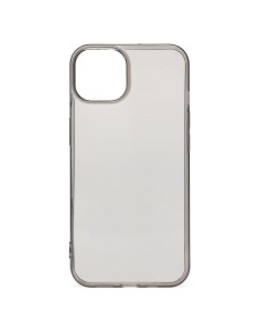 Чехол накладка для смартфона Apple iPhone 13 силикон прозрачный черный 133375 Ultra slim