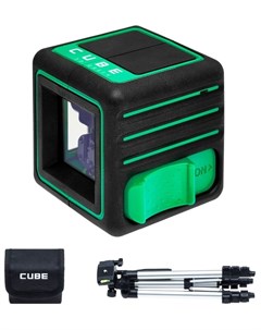 Уровень лазерный нивелир линейный до 40 м 0 2 мм м самовыравнивание 3xАА Professional Edition CUBE А Ada