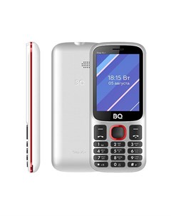 Мобильный телефон 2820 Step XL 2 8 TN 32Mb RAM 32Mb 2 Sim 1000 мА ч micro USB белый красный Bq
