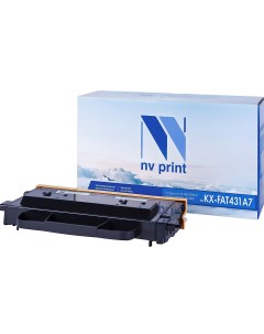Картридж лазерный NV KXFAT431A7 KX FAT431A7 черный 6000 страниц совместимый для Panasonic KX MB2230R Nv print