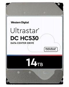 Жесткий диск HDD 14Tb Ultrastar DC HC530 3 5 7 2K 512Mb SAS 6Gb s WUH721414AL4204 Western digital