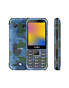 Мобильный телефон P30 2 8 320x240 TN 32Mb RAM 32Mb BT 1xCam 2 Sim 2500 мА ч micro USB армейский зеле Strike