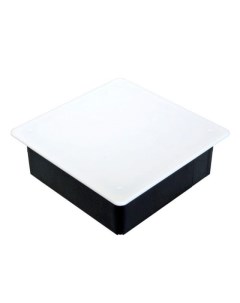 Коробка распределительная квадратная 10 3 см x 10 3 см глубина 4 7 см скрытый монтаж IP30 вводов 18  Промрукав