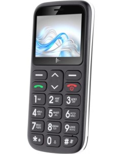 Мобильный телефон F Ezzy 2 2 31 320x240 TFT 32Mb BT 2 Sim 1400 мА ч micro USB черный Fly
