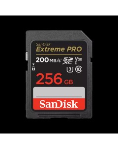 Карта памяти 256Gb SDXC Extreme Pro Class 10 UHS I U3 V30 SDSDXXD 256G GN4IN Sandisk