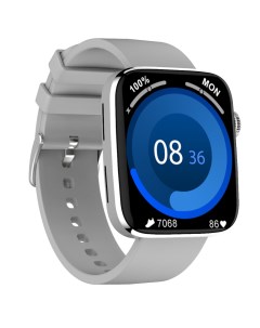Смарт часы dt1 серебристый серый Smart present