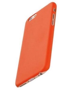 Чехол накладка 0 5mm для Apple iPhone 6 6S пластиковый оранжевый Xinbo