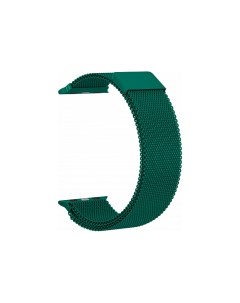 Ремешок сетчатый на магните для Apple Watch 44мм зеленый M-line