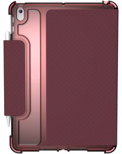 Чехол Urban Armor Gear U Lucent Series для iPad 10 2 2019 2020 Баклажановый Розовый Uag
