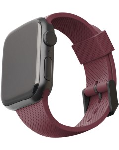 Ремешок U by DOT Textured Silicone Strap для Apple Watch 38 40 мм цвет Баклажан Uag