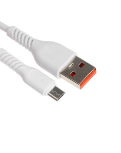 Кабель S08WM Micro USB USB 2 4 А 1 м белый One depot