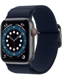 Ремешок Lite Fit AMP02287 для Apple Watch 42 44 mm Navy Spigen