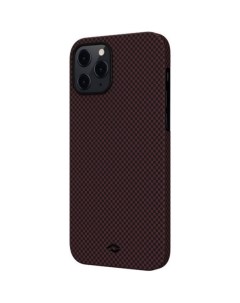 Чехол MagEZ KI1204PM для iPhone 12 Pro Max Black Red Pitaka