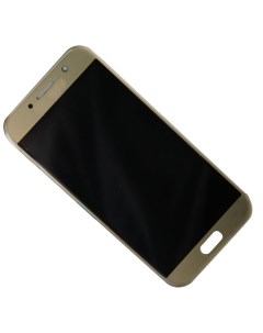 Дисплей для Samsung SM A520F Galaxy A5 2017 в сборе с тачскрином золотой OEM Promise mobile