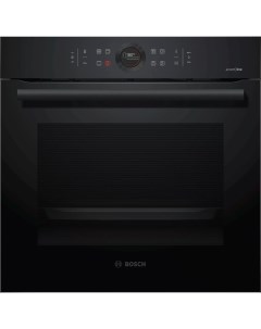 Встраиваемый электрический духовой шкаф HBG872DC1S черный Bosch