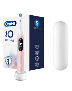 Электрическая зубная щетка iO 6 Pink Sand Oral-b