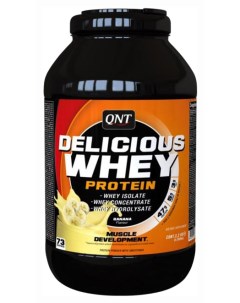 Протеин Delicious Whey Protein 908 г banana Qnt