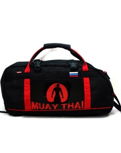Спортивная сумка Muay thai 55 л черная Спорт сибирь