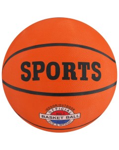 Мяч баскетбольный PVC размер 7 PVC бутиловая камера 530 г 1343714 442279 Nobrand