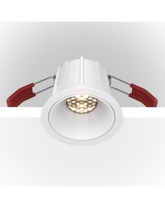 Встраиваемый светильник Technical Alfa LED DL043 01 10W3K RD W Maytoni