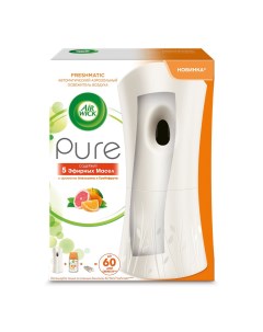 Освежитель воздуха Freshmatic Pure Апельсин и грейпфрут сменный баллон 250 мл Airwick