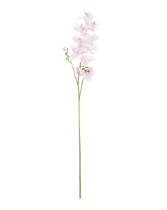 Цветок искусственный Орхидея бело розовая 120 см Dpi
