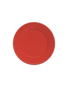 Тарелка обеденная Tiffany 26см красная фарфор EL R2700 TIFR_ Easy life