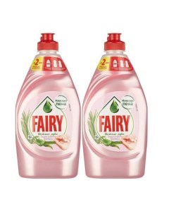Средство для мытья посуды Розовый Жасмин и Алоэ Вера 450мл 2шт Fairy