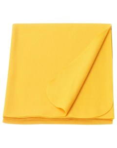 Плед МАНДАРИНРОЗ 130x160 см цвет жёлтый Ikea