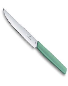 Нож кухонный Swiss Modern 6 9006 1241 стальной для стейка лезв 120мм прямая з Victorinox