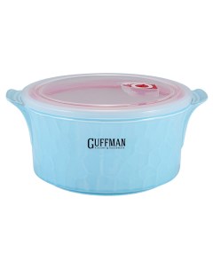 Керамический контейнер 2 2 л с вакуумной крышкой голубого цвета Guffman