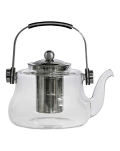 Заварочный чайник с фильтром и крышкой стекло прозрачный 1280 мл Dd