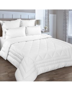 Одеяло 140х205 Шелк 300 г сатин белое 1 5 спальное Текс-дизайн