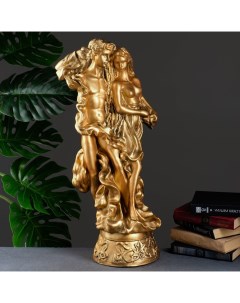 Фигура Адам и Ева бронза 27х42х70см Хорошие сувениры