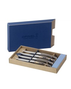 Набор столовых ножей VRI Birchwood из 4 х штук нержавеющая сталь длина клинка 10 Opinel