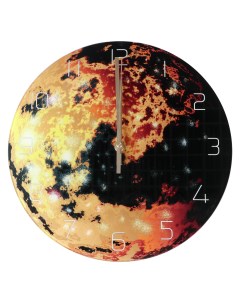 Часы настенные Экзопланета 29 5 x 29 5 см Jjt