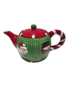 Заварочный чайник red and green Christmas fairytale